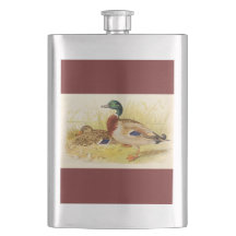 Mallard Duck Classic Flask