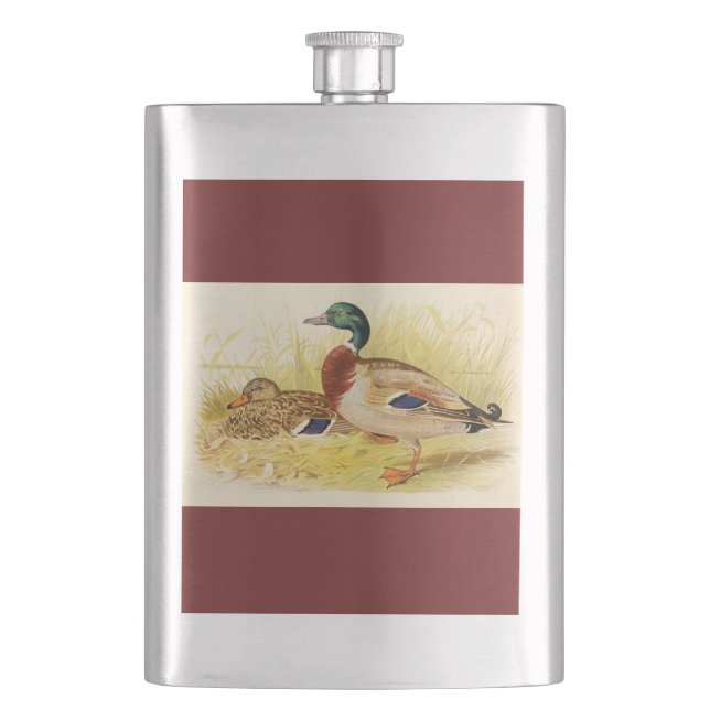 Cantil Mallard Duck Classic Flask (Frente)