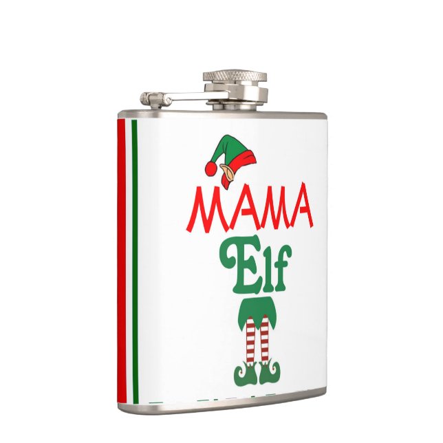 Cantil Mamãe Elfo de Natal Divertida e Fofa (Direita)