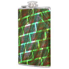 Cantil Manchas verdes e vermelhas, arranhões e efeito das