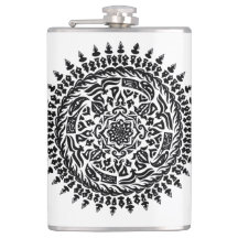 Mandala Tribal Intrincada Geometria Sagrada Garraf