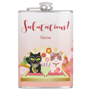 Cantil Maneki Neko Lucky Poiluna Vinyl Wrapped
