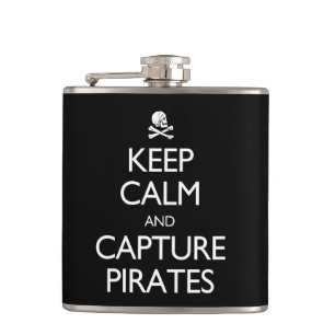 Cantil Mantenha piratas calmos e da captação toda a cor