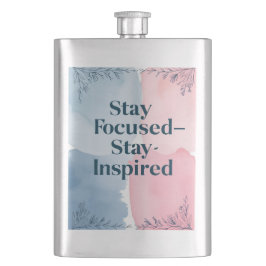 Cantil Mantenha-Se Focado Permaneça Inspirado