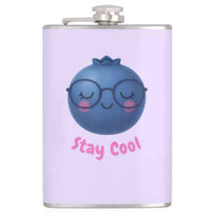 Cantil Mantenha-se Legal - Design de Blueberry TropiCool