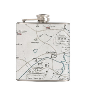 CANTIL MAPA DE BOSTON-CONCORD, 1775