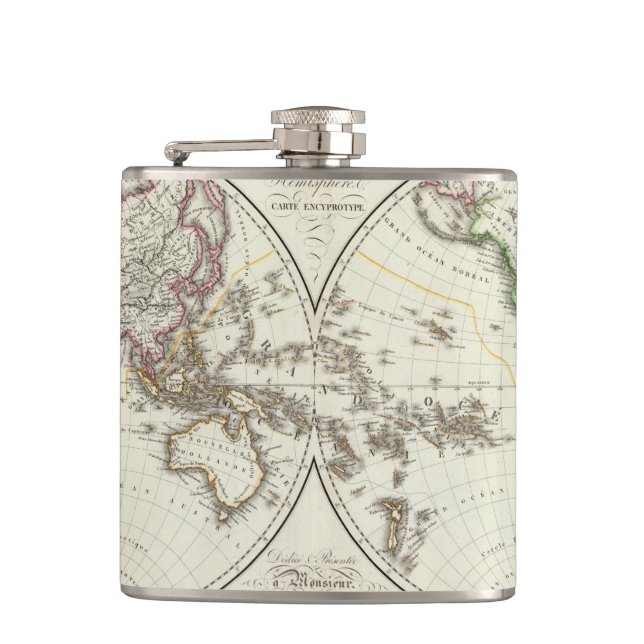 Cantil Mapa do atlas de Paris (Frente)