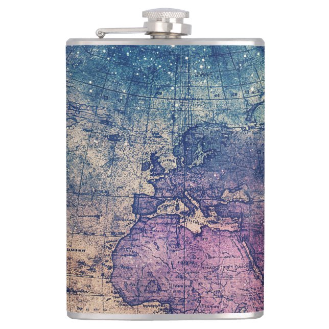 Cantil Mapa do Mundo Celestial Roxo (13) (Frente)