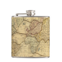 Mapa do mundo na projeção de Mercators