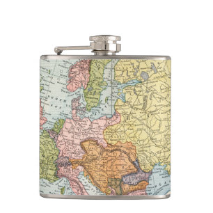 CANTIL MAPA: EUROPA, 1885