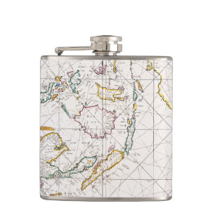 CANTIL MAPA: ÍNDIAS DO LESTE, 1670