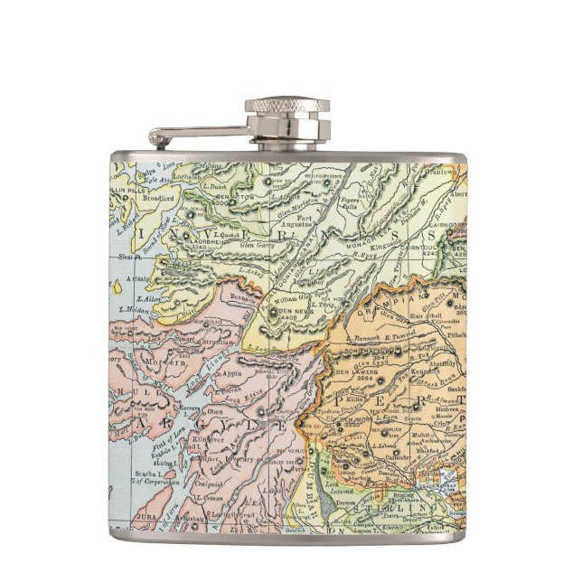 CANTIL MAPA: SCOTLAND (Frente)