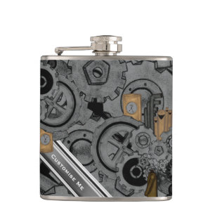 Cantil Maquinaria de Steampunk (cor completa)