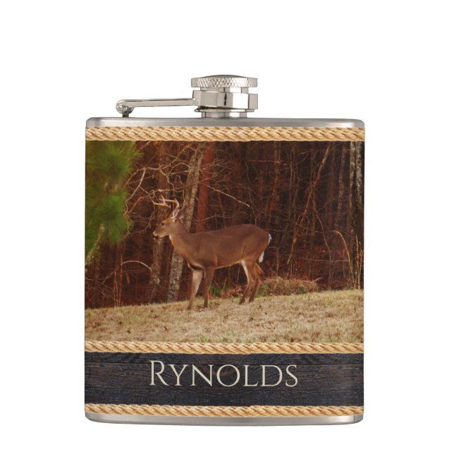 Cantil Marca Rústica De Pedra De Madeira / Camuflagem De  (Frente)