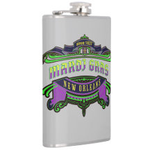 Mardi Gras New Orleans roxo Acrylic Tumbler