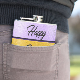 Cantil Mardi Gras roxo de ouro verde s