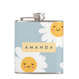 Cantil Margarida de Sorriso de Pastel Cute Personalizado