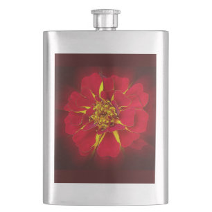 Cantil marigold vermelho vivo