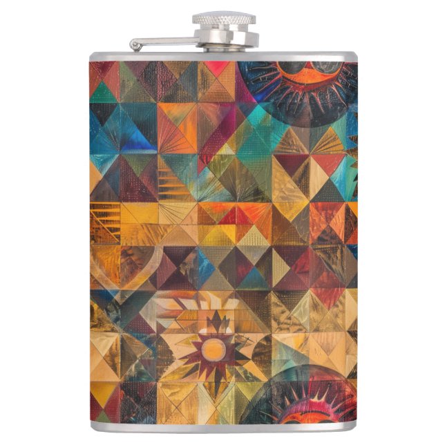 Cantil Marinho "Artéria Herdada" Vinyl Flask Wra (Frente)