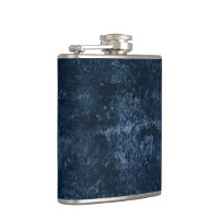 Marinho Velvity Damask | Azul Escuro Barroco