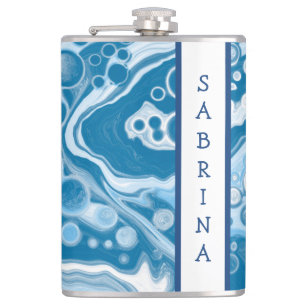 Cantil Mármore de arte de fluidos digitais personalizados