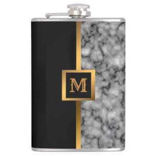 Cantil Mármore Dourado Preto Moderno e Elegante do Luxo