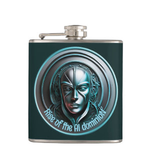 Cantil Máscara Robô Azul - Aumento do domínio da IAn