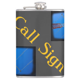 Cantil Matar Preto com o seu indicativo de chamada