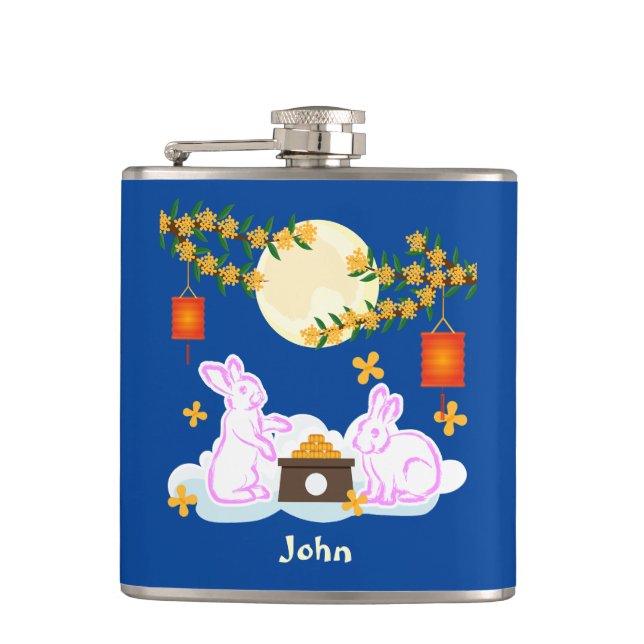 Cantil Médio Festival de outono Coelho da Lua Bolo Osmant (Frente)