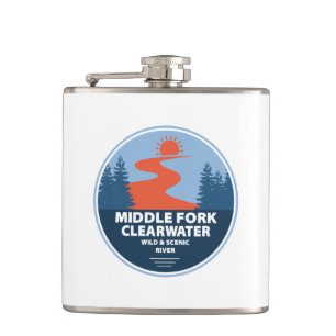 Cantil Meio Da Mancha Clearwater Wild E Scenic River Idah