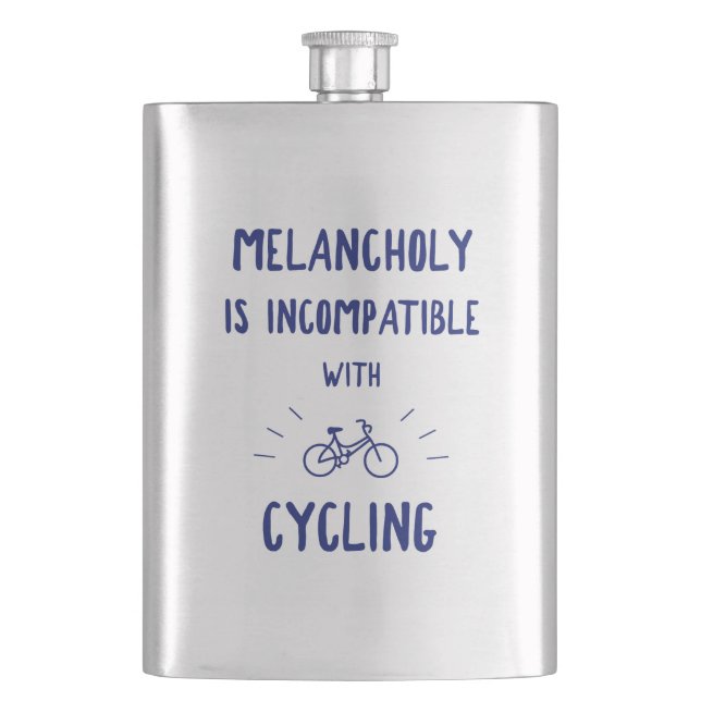 Cantil Melancholy É Incompatível Com Ciclismo (Frente)