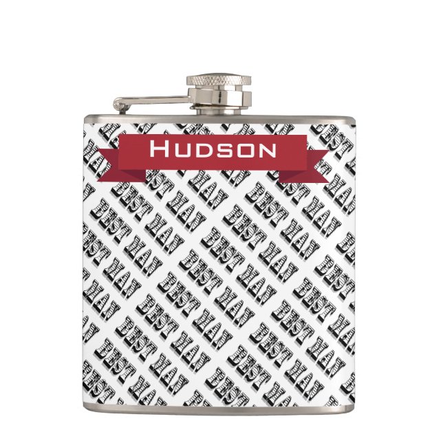 Cantil Melhor Flask Personalizado (Frente)