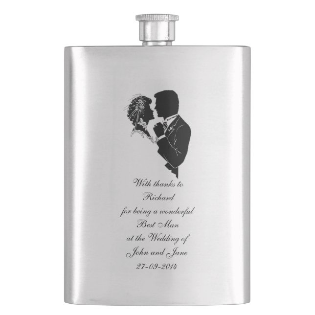 CANTIL MELHOR HOMEM CLÁSSICO FLASK (Frente)