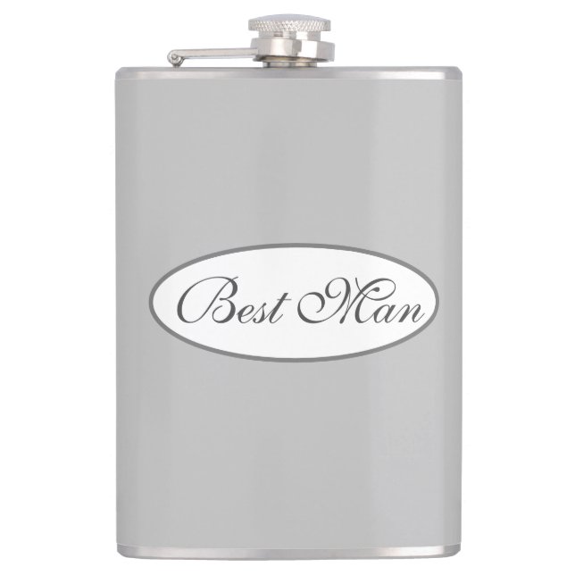Cantil Melhor Homem Flask (Frente)