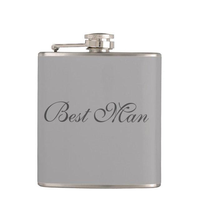 Cantil Melhor Homem Flask (Frente)