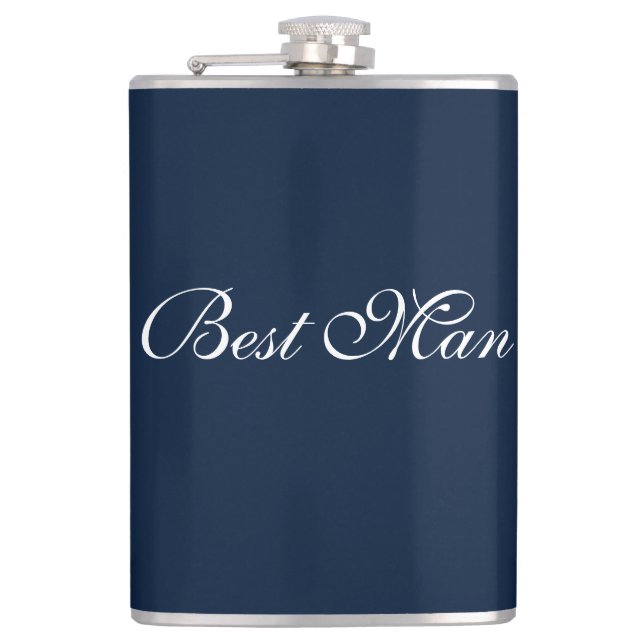 Cantil Melhor Homem Flask (Frente)