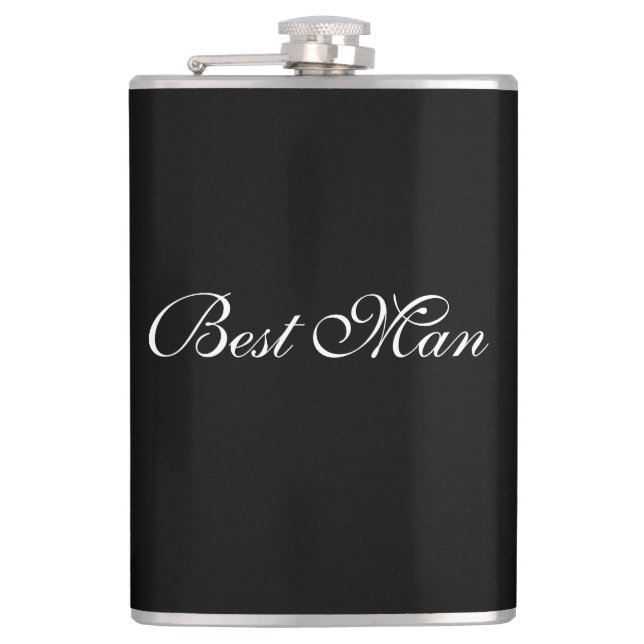 Cantil Melhor Homem Flask (Frente)