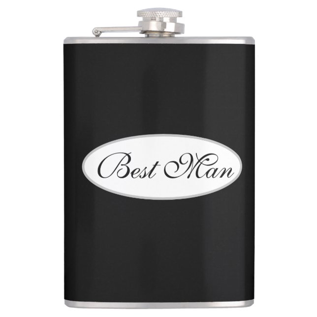 Cantil Melhor Homem Flask (Frente)