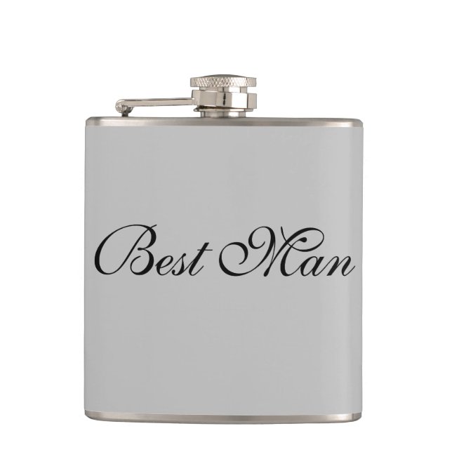 Cantil Melhor Homem Flask (Frente)