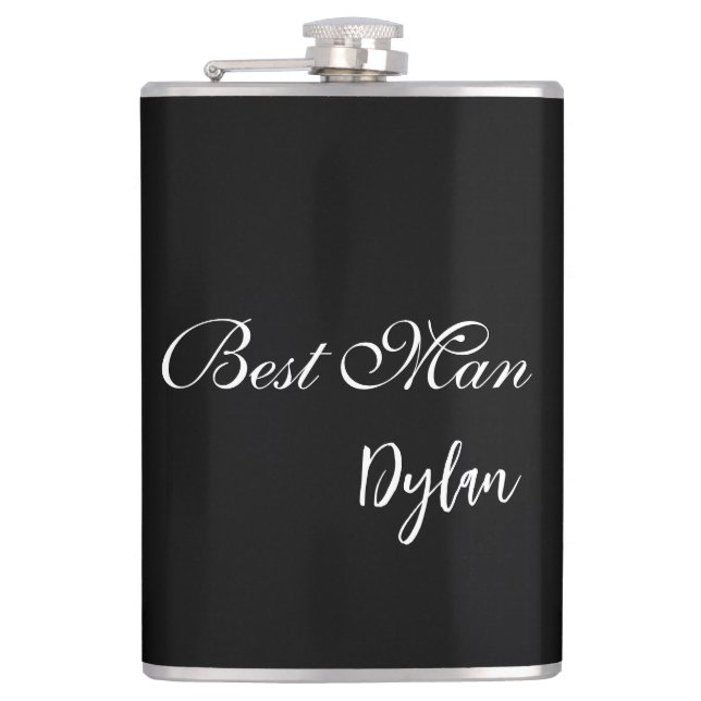 Cantil Melhor Homem Flask (Frente)