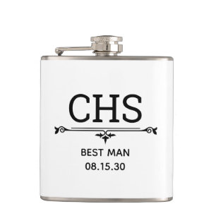 Cantil Melhor Homem - Flask Personalizado