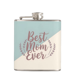 Cantil Melhor Mãe de Sempre - Elegante Mint e Cream Desig