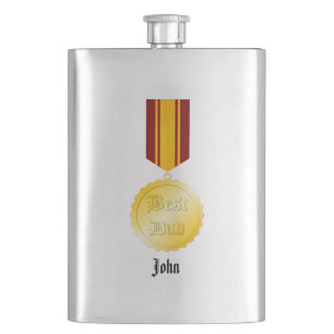 Cantil Melhor Medalha de Pai Brooch Dia do Pai