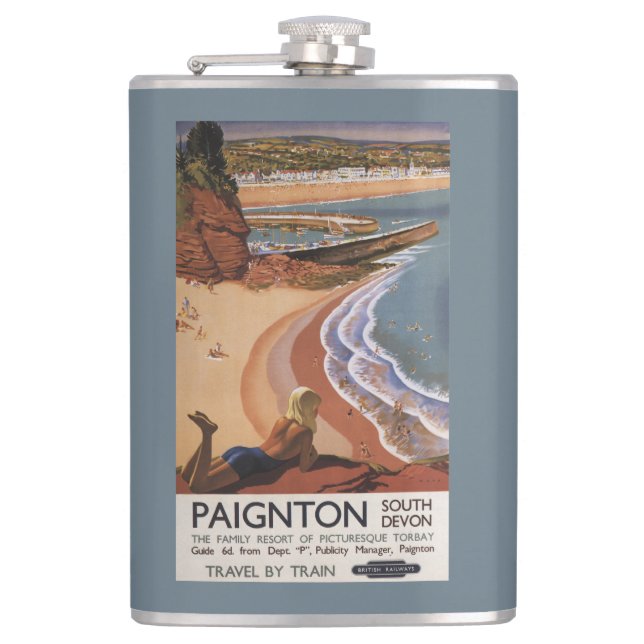 Cantil Menina britânica das estradas de ferro que olha (Frente)