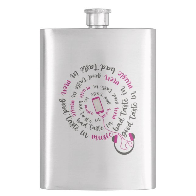 Cantil Menina cita Bom gosto na música, mau gosto nos hom (Frente)