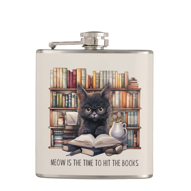 Cantil Meow É A Hora De Atingir Os Livros (Frente)