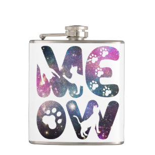 Cantil Meow - Silhuettes de Gato e Design de Impressões d