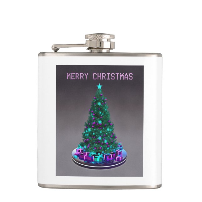 Cantil Merry Christmas. Decorated tree with gifts (Frente)