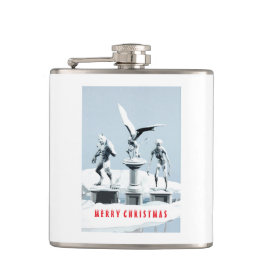 Cantil Merry Christmas. Monster ice sculptures