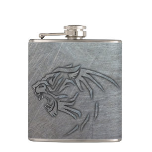 Cantil Metal do animal selvagem tribal